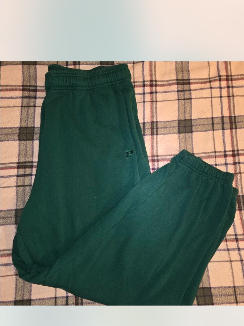 Victoria’s Secret PINK GREENSweatpants with Elastic Waist